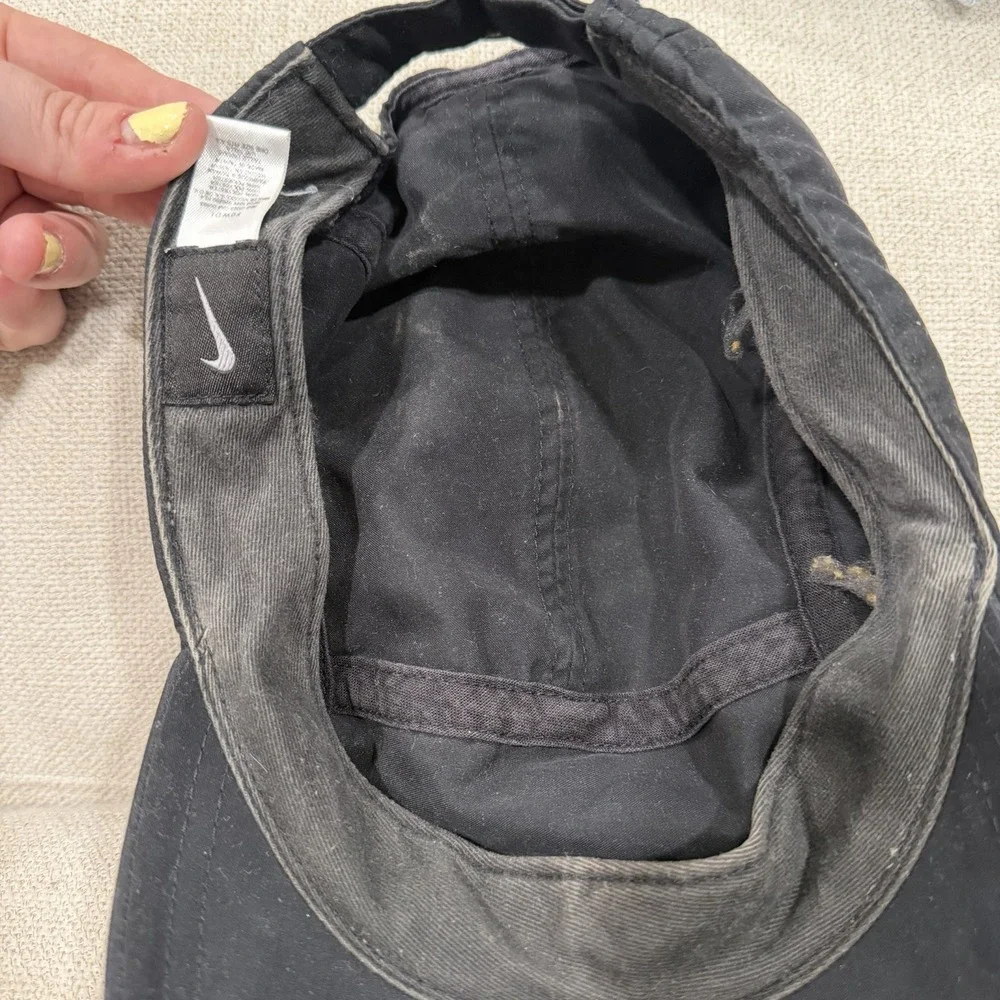 VTG Nike 5 Panel Black Le Tour De France Cycling Tailwind 2000 Adjustable Hat